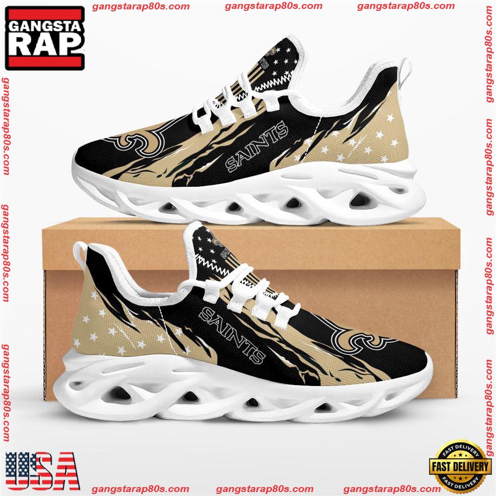 NFL New Orleans Saints Stars and Stripes M Soul Shoes
