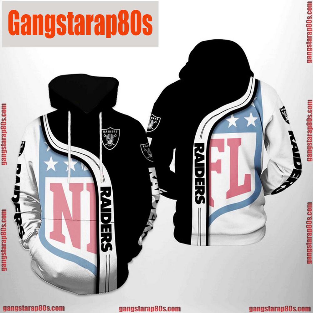 NFL Oakland Raiders Team All Over Print Unisex Hoodie