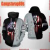 NFL Oakland Raiders US Flag Skull Team All Over Print Unisex Hoodie 2 NFL Oakland Raiders US Flag Skull Team All Over Print Unisex Hoodie