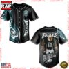 NFL Philadelphia Eagles Mascot Fly Eagles Fly Baseball Jersey 2 NFL Philadelphia Eagles Mascot Fly Eagles Fly Baseball Jersey