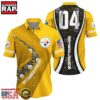 NFL Pittsburgh SteelersCustom Name Number New Design Hawaiian Shirt For Men Women 2 NFL Pittsburgh Steelers Feel the Energy Of Super Bowl 2025 Hawaiian Shirt