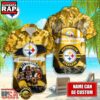 NFL Pittsburgh Steelers Mascot Football Hawaiian Shirt For Men Women 3 NFL Pittsburgh Steelers Mascot Football Hawaiian Shirt
