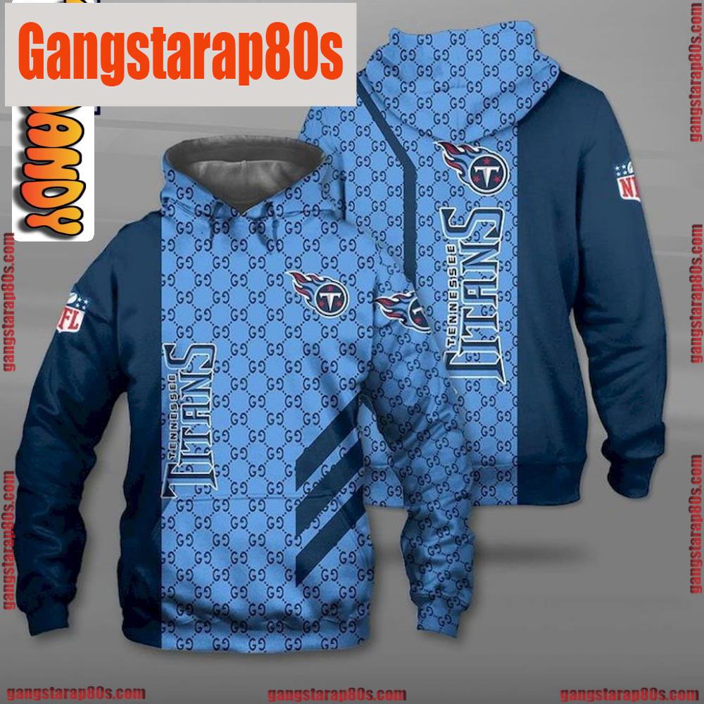 NFL Tennessee Titans Luxury Design Unisex Hoodie All Over Print