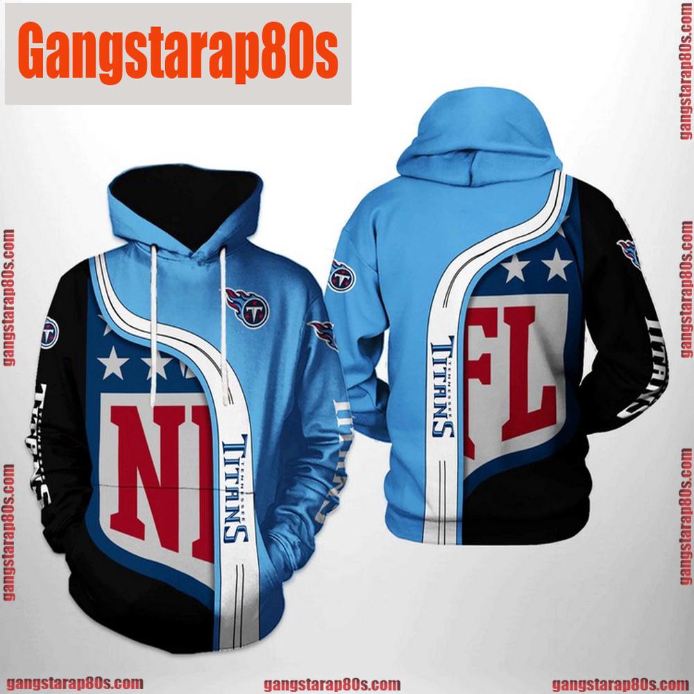 NFL Tennessee Titans Team All Over Print Unisex Hoodie
