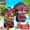 NFL Washington Commanders Mascot Football Hawaiian Shirt For Men Women 2 NFL Washington Commanders Mascot Football Hawaiian Shirt