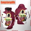 NFL Washington Redskins Baby Yoda Team All Over Print Unisex Hoodie