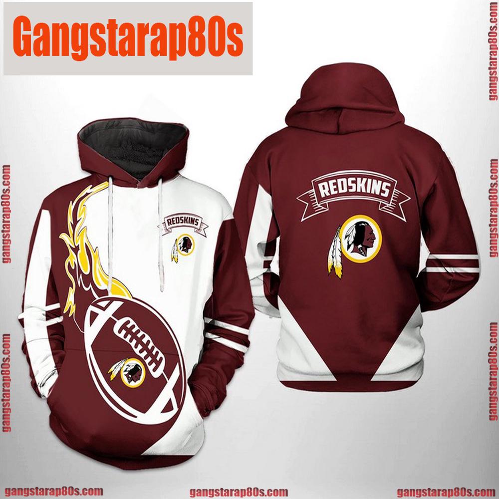 NFL Washington Redskins Classic All Over Print Unisex Hoodie NFL Washington Redskins Classic All Over Print Unisex Hoodie