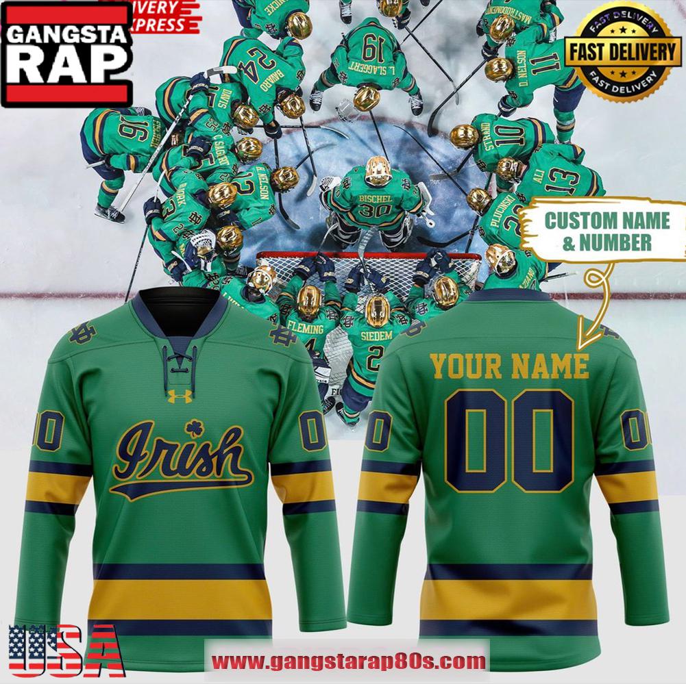 Notre Dame Fighting Irish 2025 Limited Edition Hockey Jersey Notre Dame Fighting Irish 2025 Limited Edition Hockey Jersey