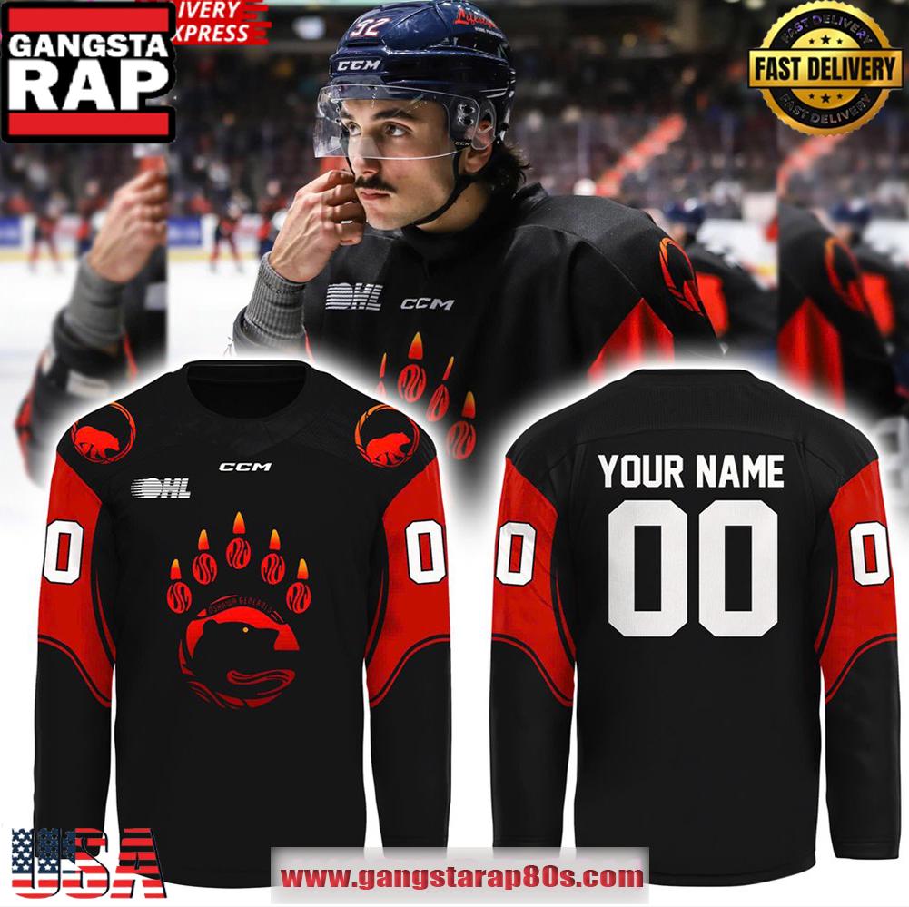 Oshawa Generals Black History Month 2025 Limited Edition Hockey Jersey