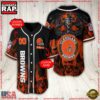 Personalized Name And Number Cleveland Browns NFL Baseball Jersey For Fans