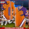 NCAA Customized Clemson Tigers Team Logo Player Football Jersey Shirt 3 Personalized NCAA Clemson Tigers Team Logo Player Football Jersey