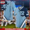NCAA Customized North Carolina Tar Heels Team Logo Player Football Jersey Shirt 2 Personalized NCAA North Carolina Tar Heels Team Logo Player Football Jersey