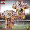 NFL Washington Redskins Flowers New Design Baseball Jersey Shirt 1 Washington Redskins NFL Flowers Baseball Jersey Shirt