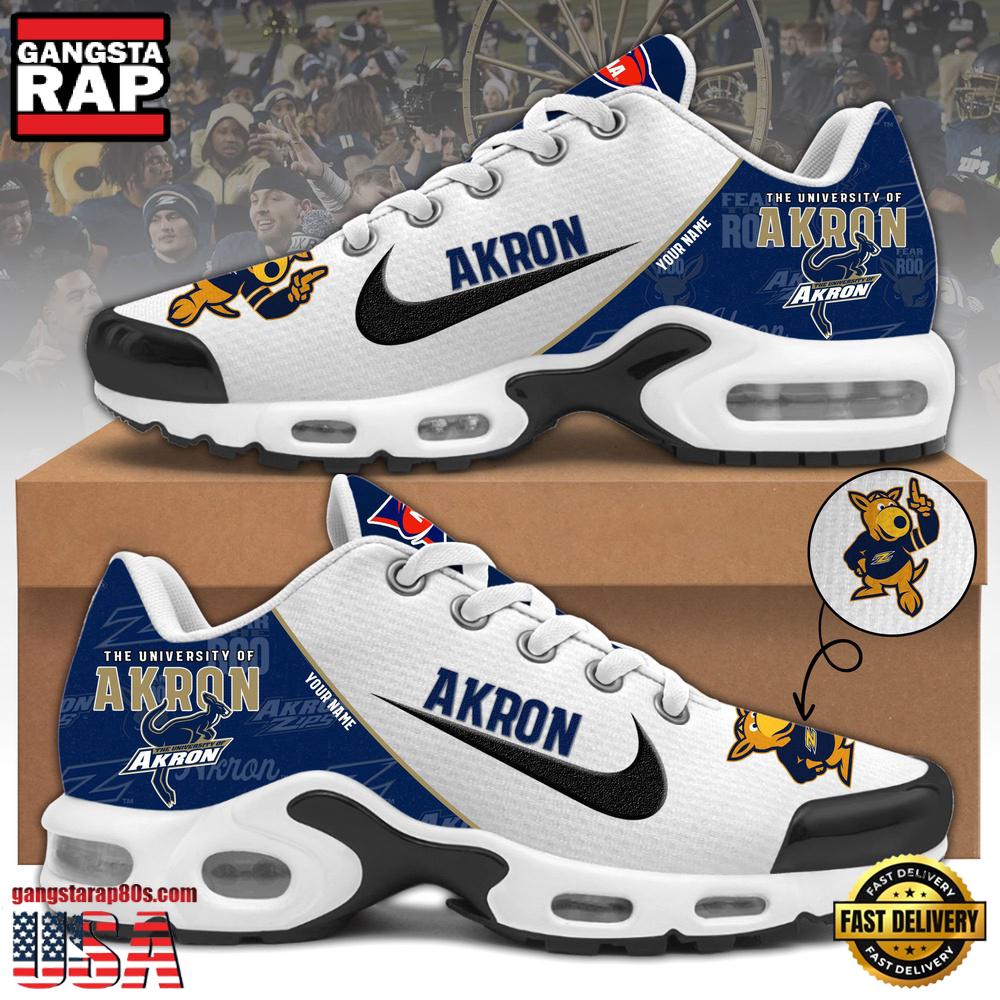 Akron Football Mascot Symbol Custom Air Max Plus Shoes
