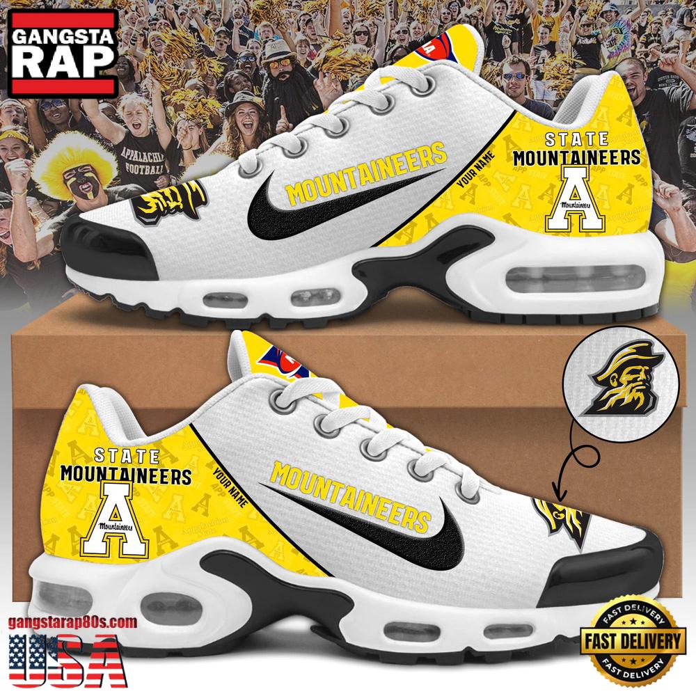 Appalachian State Mountaineers Football Mascot Symbol Custom Air Max Plus Shoes