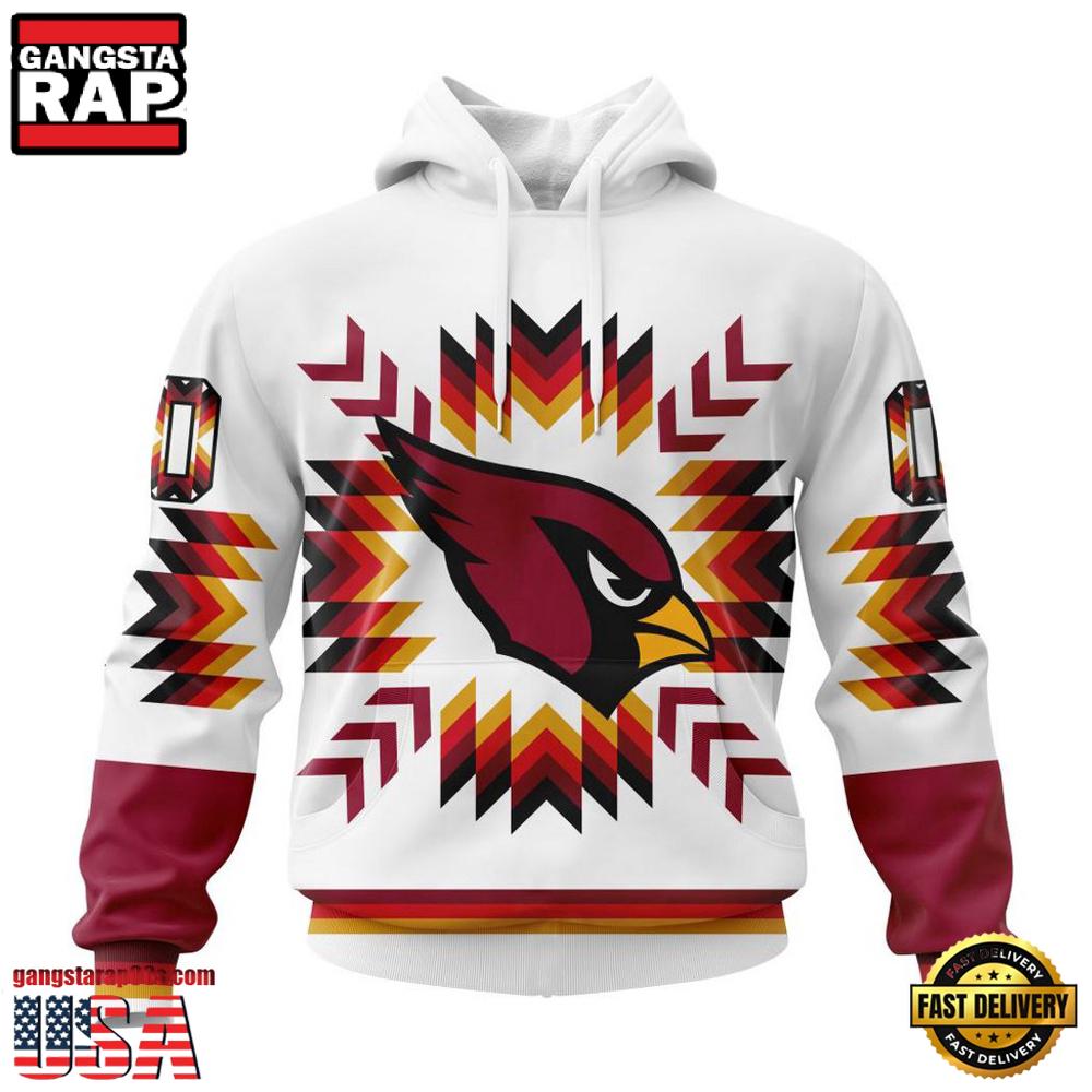 Arizona Cardinals Special Native Pattern Hoodie
