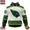 Arizona Cardinals St. Patricks Day Hoodie