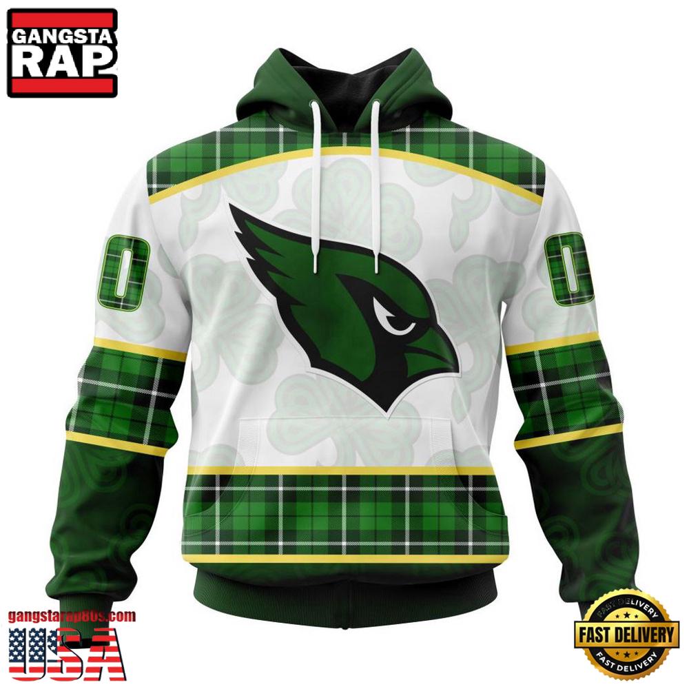 Arizona Cardinals St. Patricks Day Hoodie