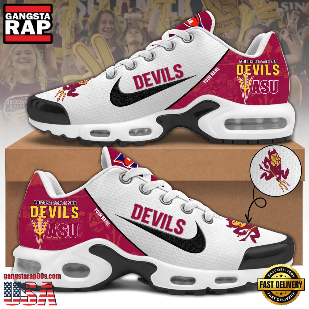 Arizona State Football Mascot Symbol Custom Air Max Plus Shoes