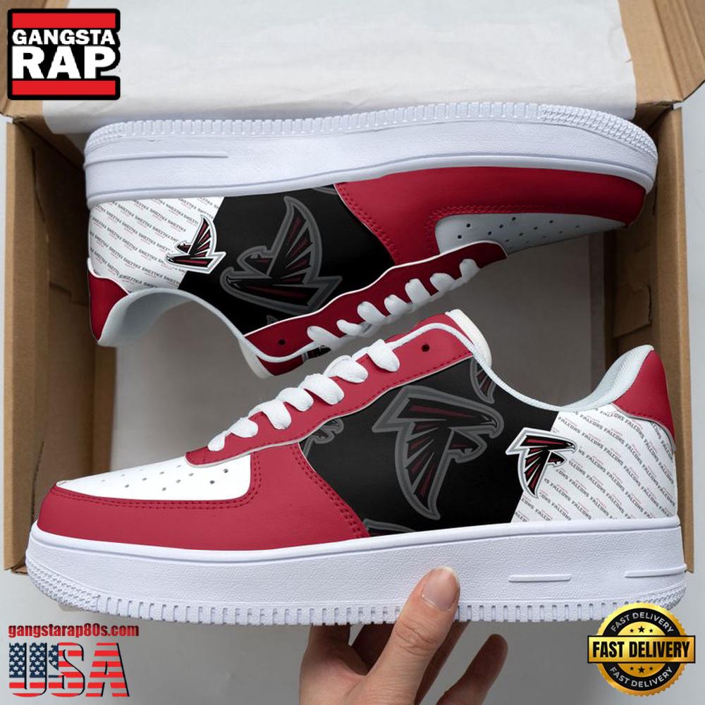 Atlanta Falcons Basic Pattern Football NFL Team Air Force 1 Shoes