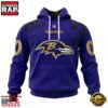 NFL Baltimore Ravens Football Team New Color Design All Over Print Hoodie 4 Baltimore Ravens Football Team New Color Design Hoodie
