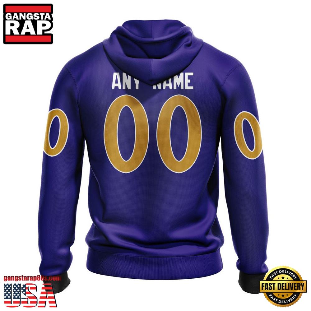 Baltimore Ravens Football Team New Color Design Hoodie
