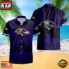 Baltimore Ravens Palm Tree Garden Pattern Hawaii Shirt