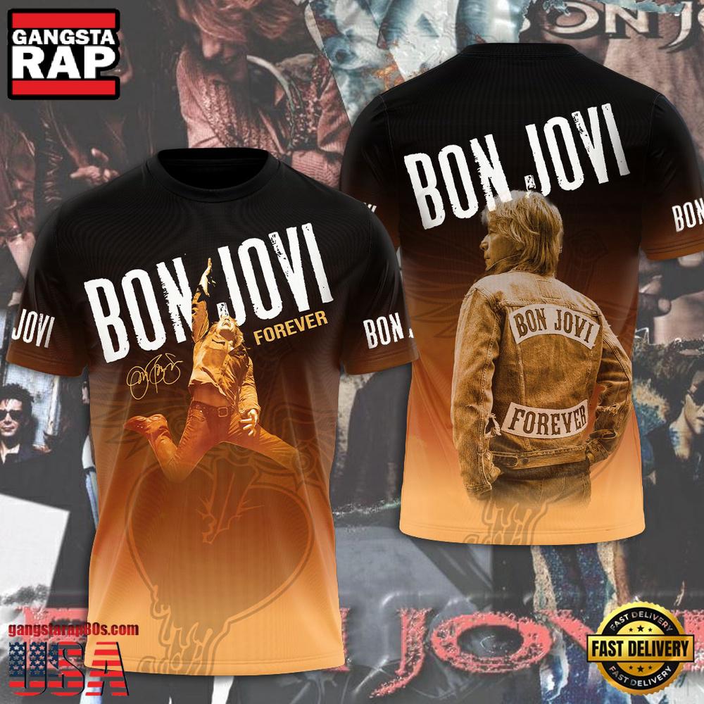 Bon Jovi Legendary Hits Tribute T-Shirt