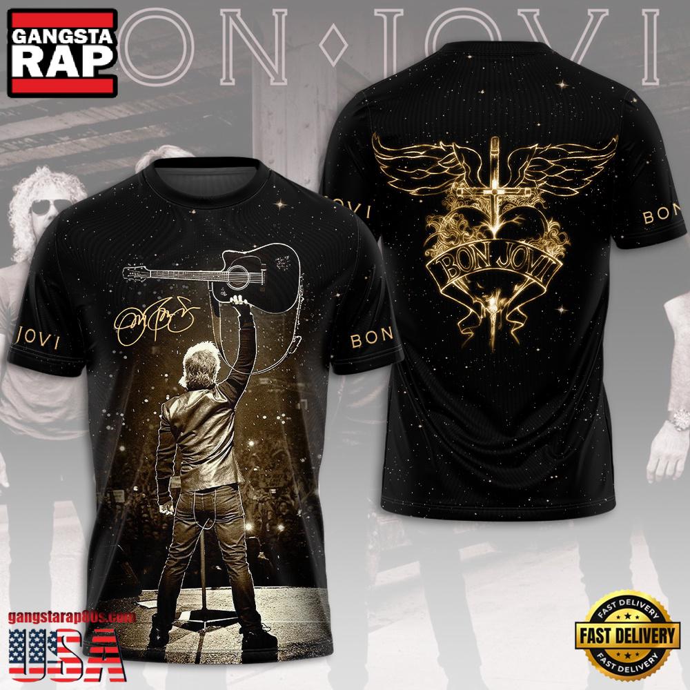 Bon Jovi Music Icons Live Performance T-Shirt