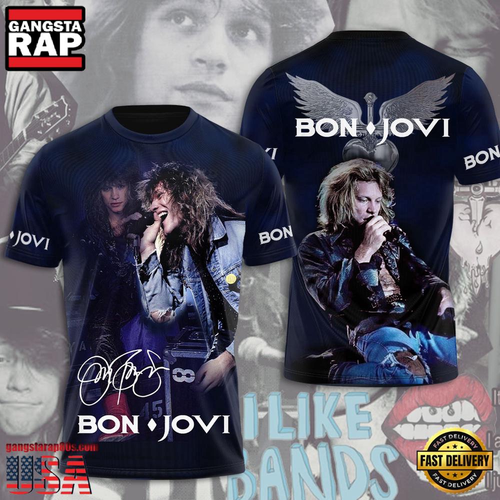 Bon Jovi Rock And Roll Hall Of Fame T-Shirt