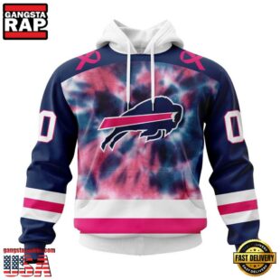 Buffalo Bills Pink Fight Breast Cancer Hoodie