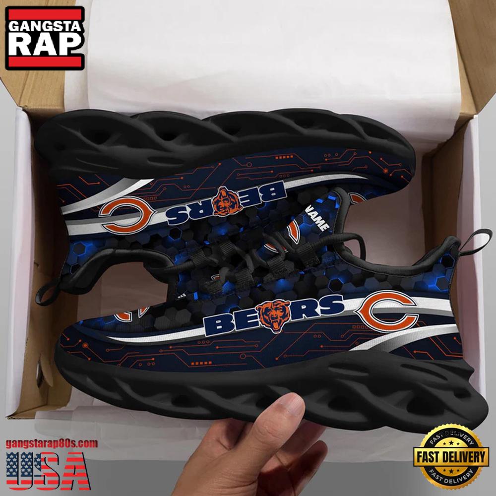 NFL Chicago Bears Team Sport Max Soul ShoesRunning Sneakers NFL Chicago Bears Team Sport Max Soul ShoesRunning Sneakers