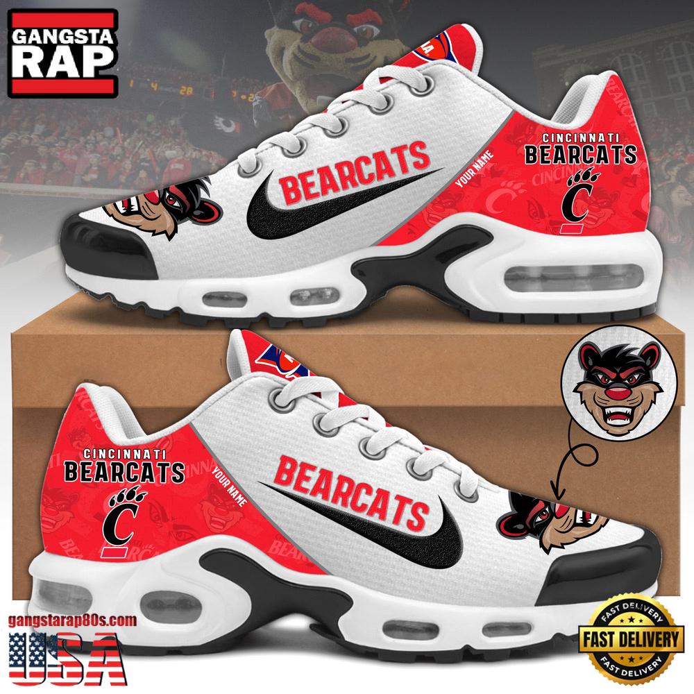 Cincinnati Bearcats Football Mascot Symbol Custom Air Max Plus Shoes