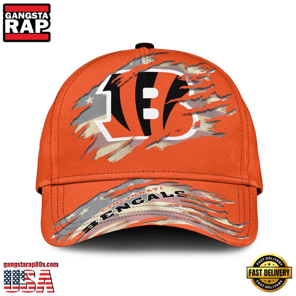 Cincinnati Bengals American Flag Baseball Cap