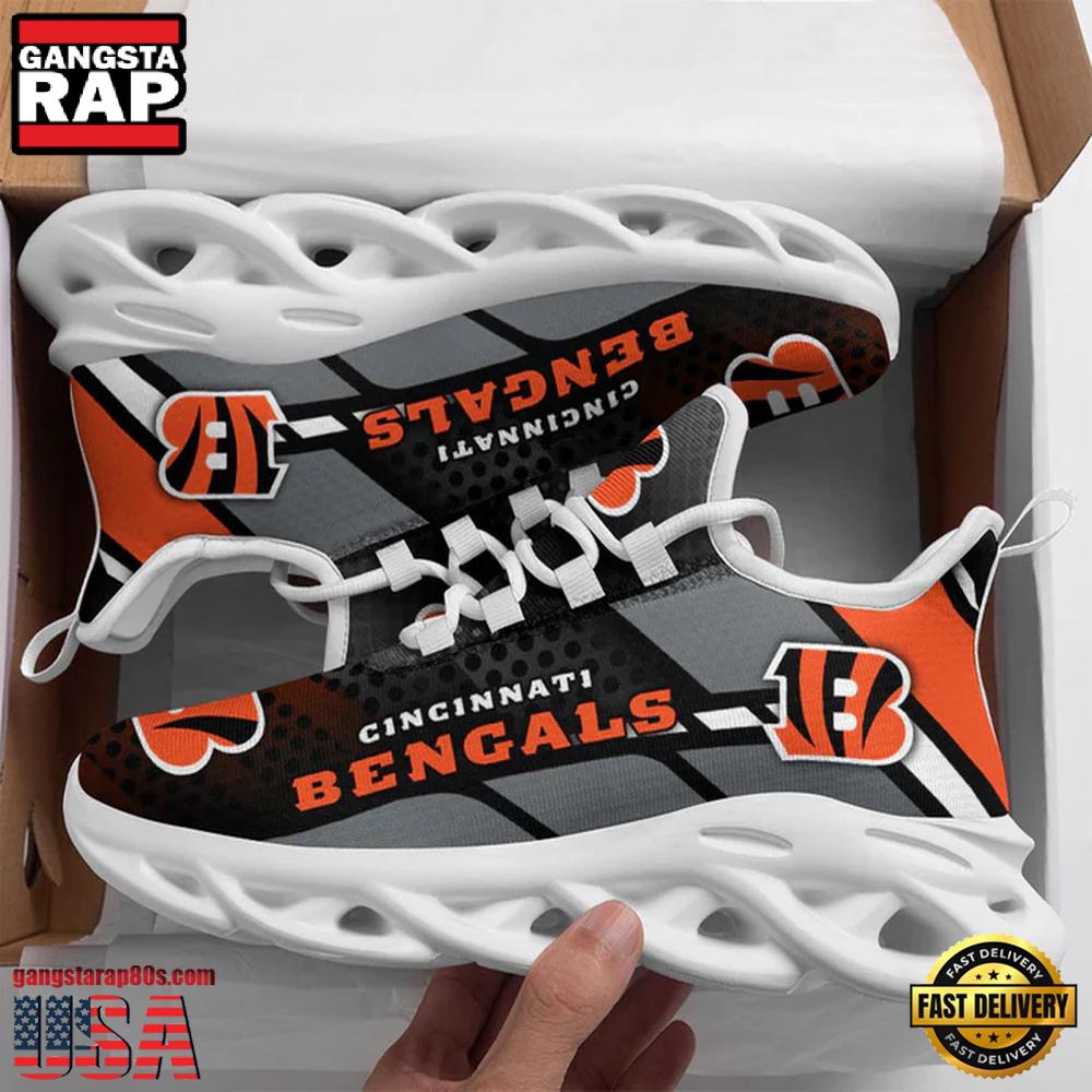 NFL Cincinnati Bengals Logo Max Soul ShoesRunning Sneakers NFL Cincinnati Bengals Logo Max Soul ShoesRunning Sneakers