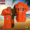 NFL Cleveland Browns Logo Team Custom Name New Design Hawaiian Shirt 2 Cleveland Browns NFL Logo Pattern Custom Hawaiian Shirt