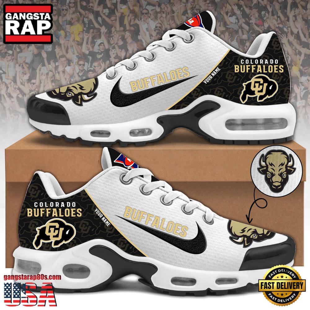 Colorado Buffaloes Football Mascot Symbol Custom Air Max Plus Shoes