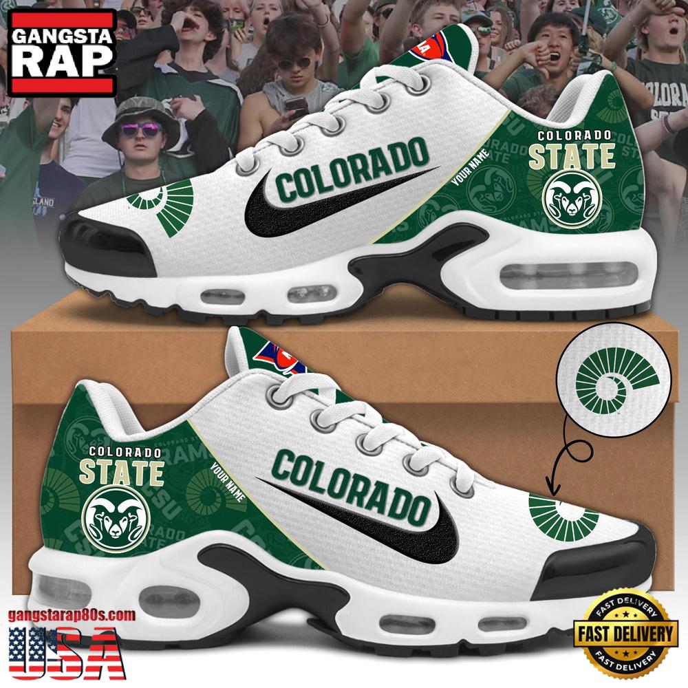 Colorado State Rams Football Mascot Symbol Custom Air Max Plus Shoes