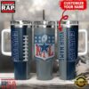 NFL Custom Name Dallas Cowboys Football Logo Tumbler 40oz With Handle , NFL Fans Gifts 3 Custom Name Dallas Cowboys NFL Football Logo Tumbler 40oz With Handle