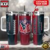 Custom Name Houston Texans NFL Football Logo Tumbler 40oz With Handle
