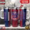 NFL Custom Name New York Giants Football Logo Tumbler 40oz With Handle , NFL Fans Gifts 2 Custom Name New York Giants NFL Football Logo Tumbler 40oz With Handle
