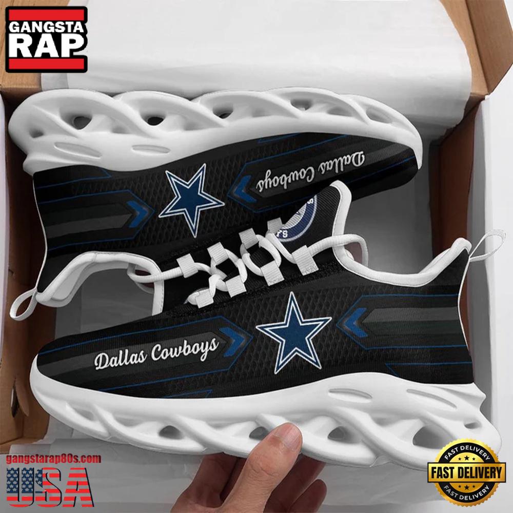 Dallas Cowboys Football NFL Max Soul Shoes Mean Gift For Fans