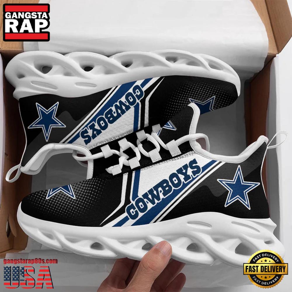 Dallas Cowboys Football Team Max Soul Shoes Mean Gift For Fans
