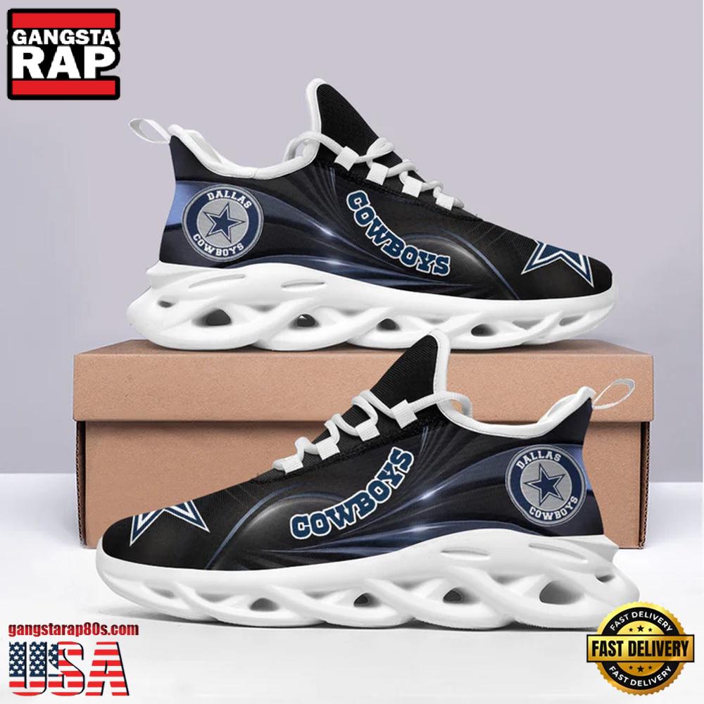 Dallas Cowboys NFL Football Max Soul Shoes Mean Gift For Fans