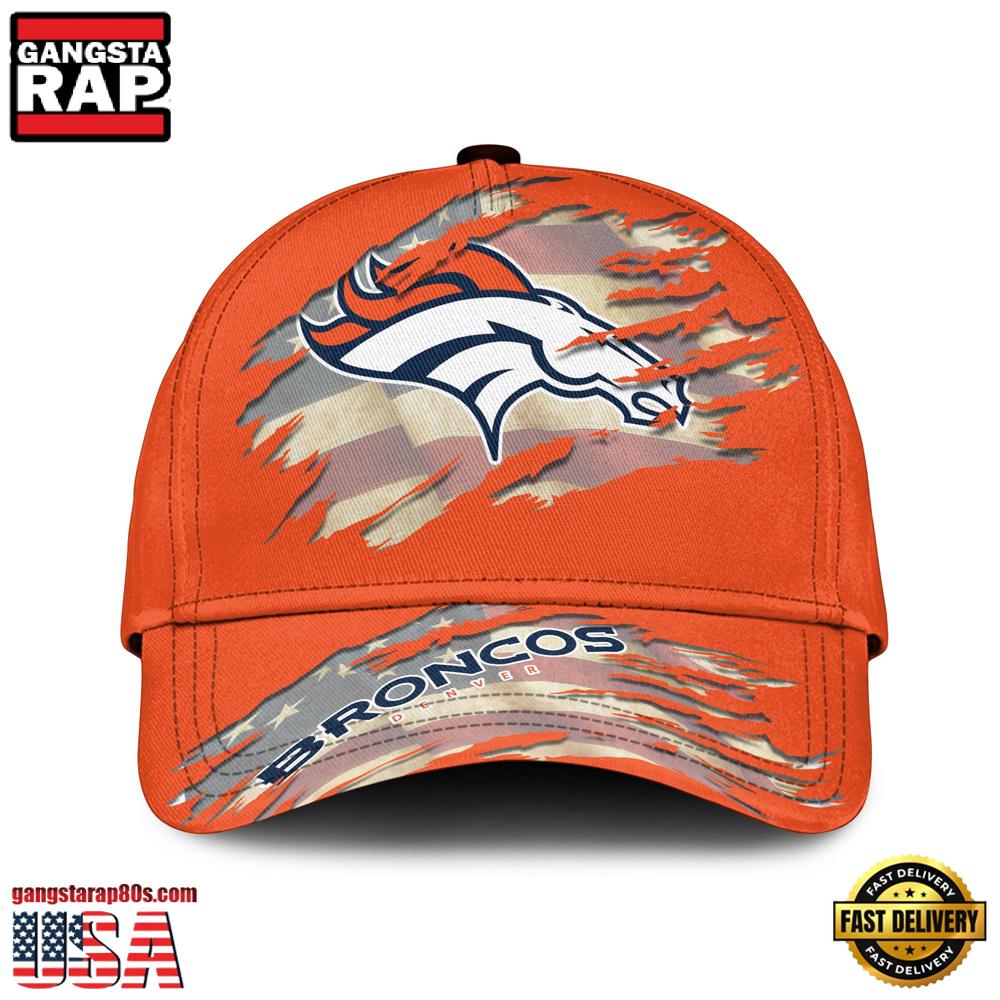 Denver Broncos American Flag Baseball Cap