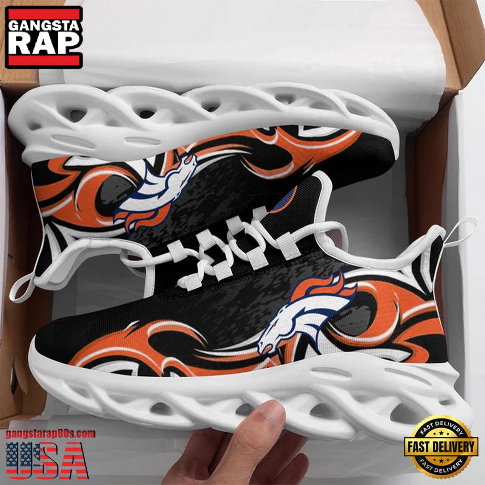 Denver Broncos Football Max Soul Shoes Mean Gift For Fans