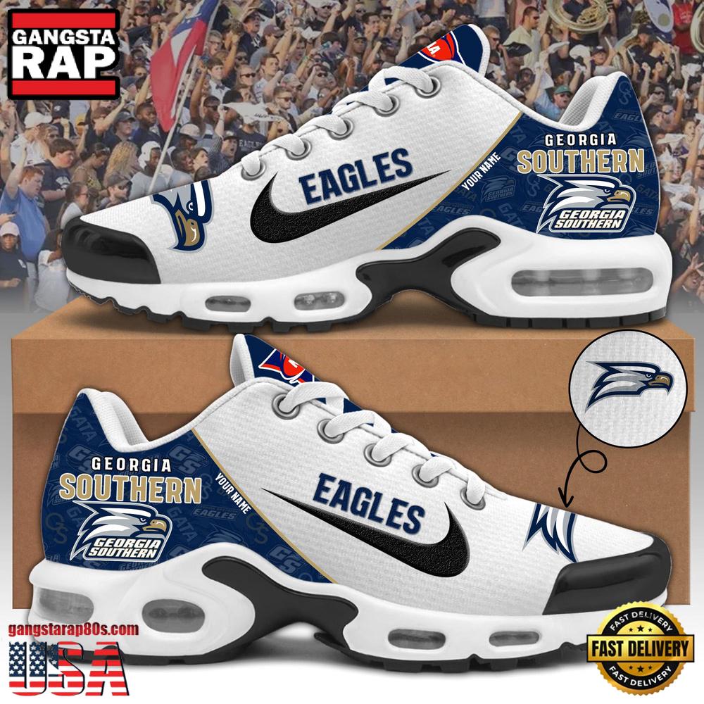 Georgia Southern Eagles Football Mascot Symbol Custom Air Max Plus Shoes