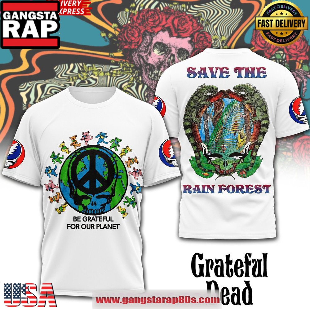 Grateful Dead Save The Rain Forest Special T-Shirt