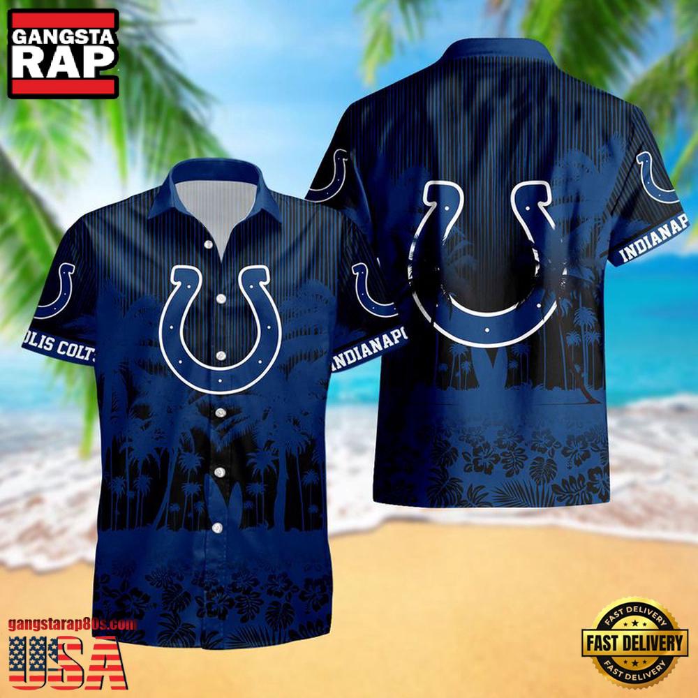 NFL Indianapolis Colts New Design Aloha Hawaii Shirt NFL Indianapolis Colts New Design Aloha Hawaii Shirt