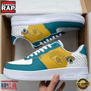 Jacksonville Jaguars Basic Pattern Football NFL Team Air Force 1 Shoes
